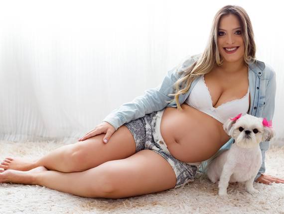 Gestante de Ensaio Gestante Amanda