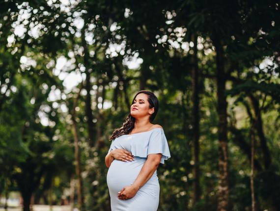 Gestante de Ensaio Gestante 