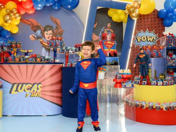 Aniversário Infantil de Super Herói Lucas 