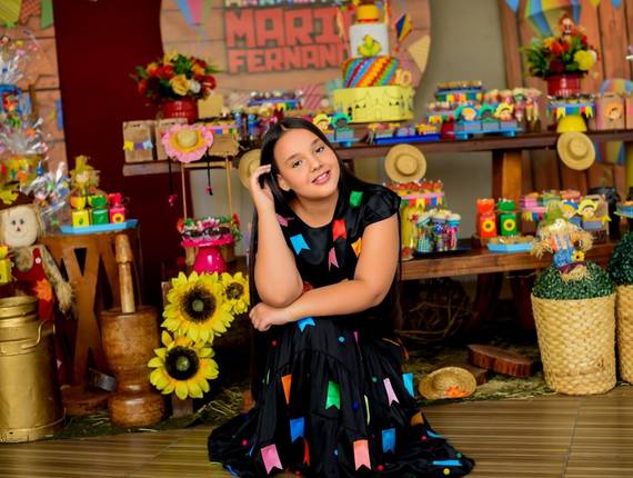 Aniversário Infantil de Arraiá da Maria Fernanda