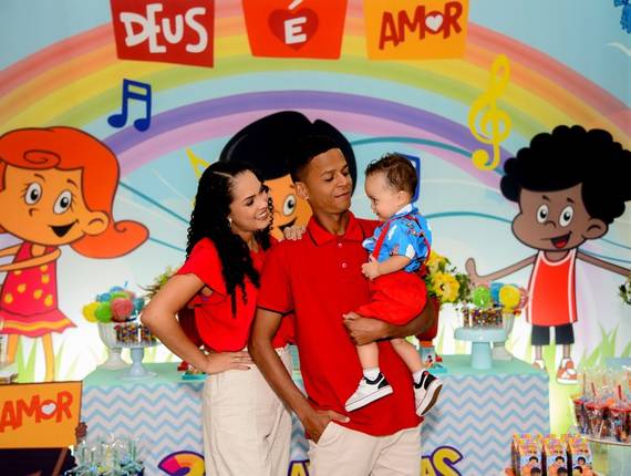 Aniversário Infantil de Luiz Miguel Primeiro Aninho
