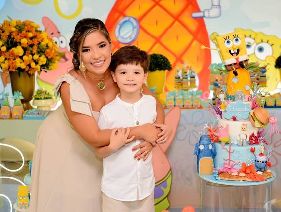 Aniversário Infantil de Eduardo e a Turma do Bob Esponja