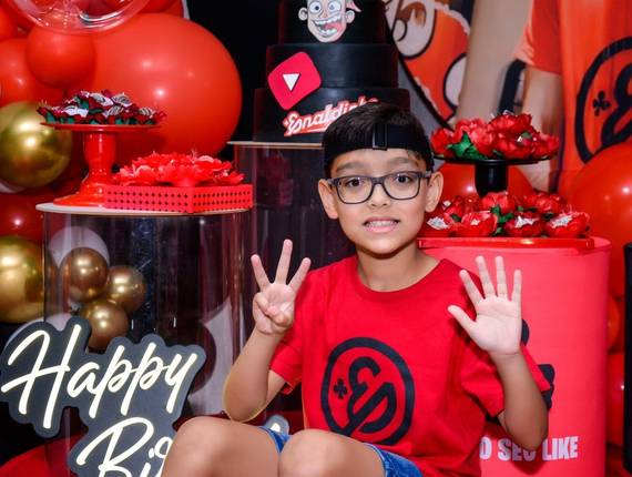 Aniversário Infantil de Manoel 8 anos
