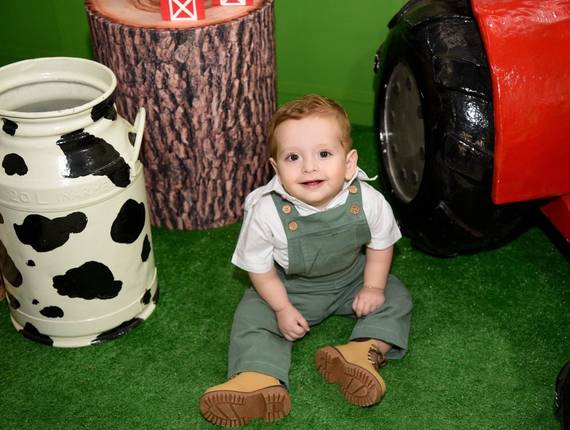 Aniversário Infantil de Primeiro Aninho Bernardo