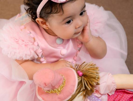 Aniversário Infantil de Primeiro Aninho Laura