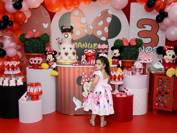 Aniversário Infantil de Manuela 3 anos