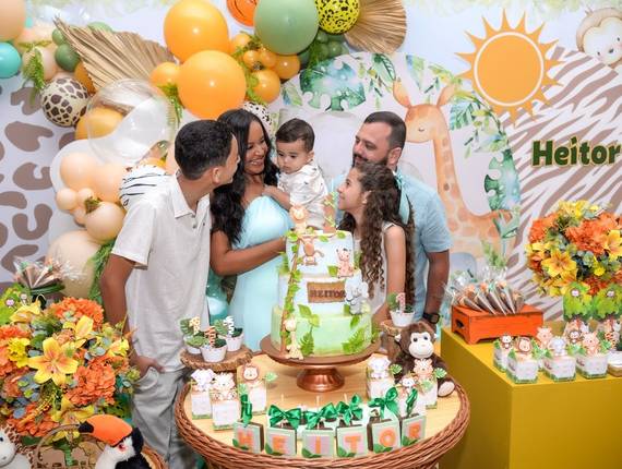 Aniversário Infantil de Primeiro Aninho Heitor ♥