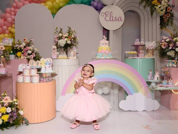 Aniversário Infantil de Primeiro Aninho Elisa ♡