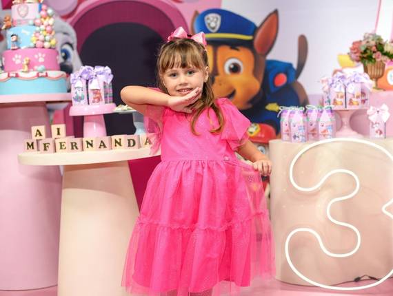 Aniversário Infantil de Maria Fernanda 3 aninhos ♡