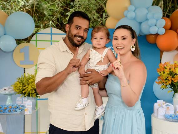 Aniversário Infantil de Valentim Primeiro Aninho ♡