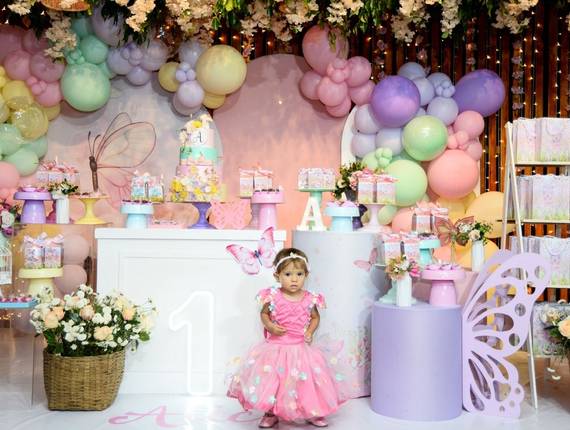 Aniversário Infantil de Alice Primeiro Aninho ♡
