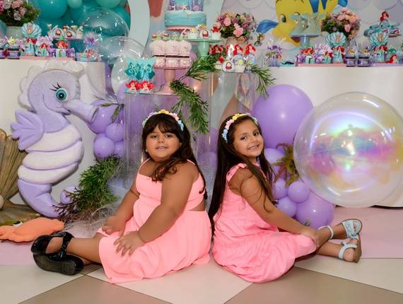 Aniversário Infantil de 5 anos Iasmin e 6 anos Liz ♥