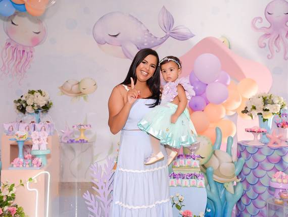 Aniversário Infantil de Primeiro Aninho Anna Elisa 