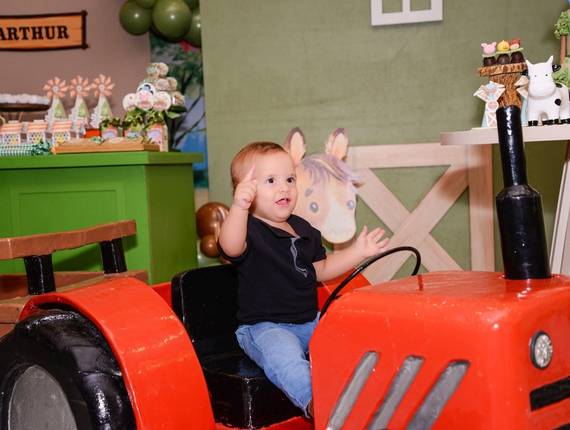 Aniversário Infantil de Primeiro Aninho Arthur ♡
