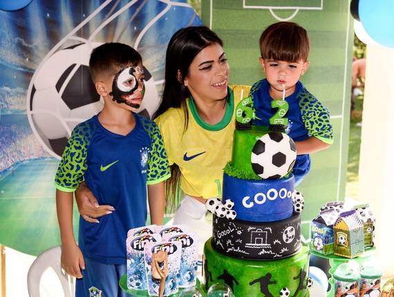 Aniversário Infantil de Bernardo 6 anos ♡ Benício 2 anos