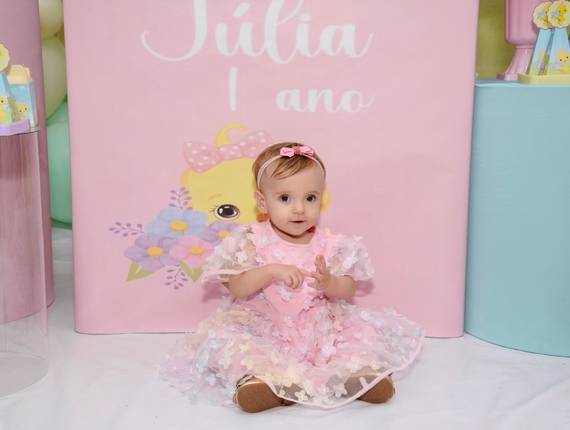 Aniversário Infantil de Júlia Primeiro Aninho