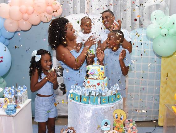 Aniversário Infantil de Primeiro Aninho Benício 