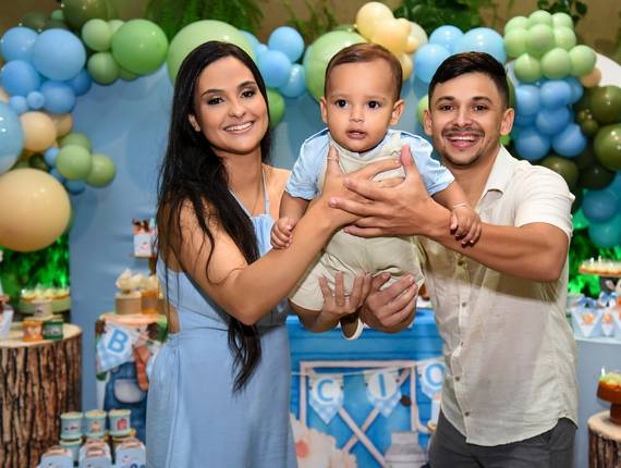 Aniversário Infantil de Primeiro Aninho Benício 