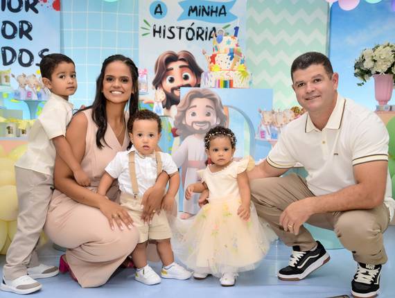 Aniversário Infantil de Primeiro Aninho Eloah e Miguel 