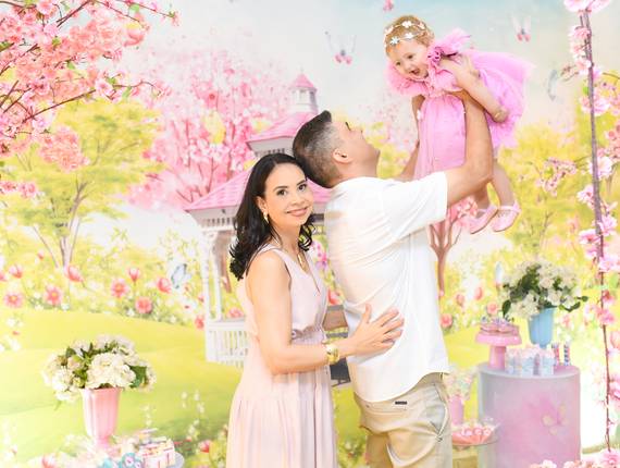 Aniversário Infantil de Laura Primeiro Aninho