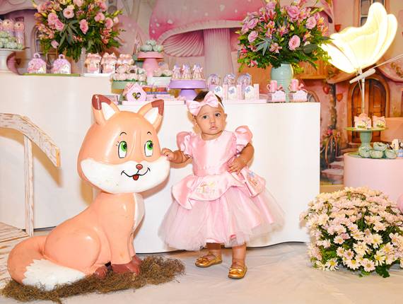 Aniversário Infantil de Primeiro Aninho Antonella