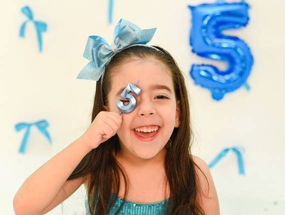 Ensaio Infantil de Maitê 5 aninhos!