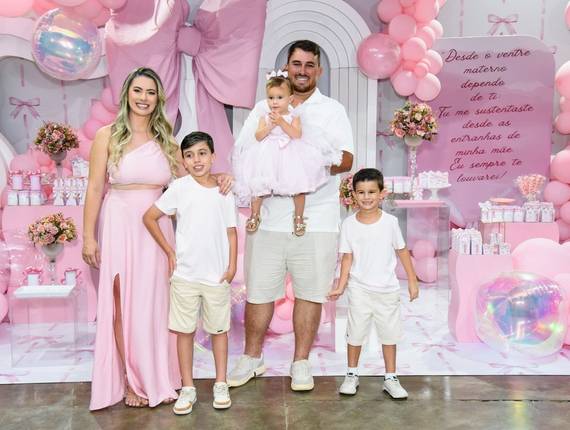 Aniversário Infantil de Isis Primeiro Aninho 