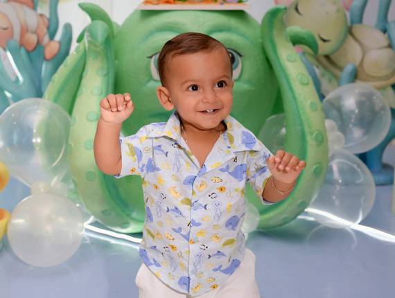 Aniversário Infantil de Théo Primeiro Aninho ♥