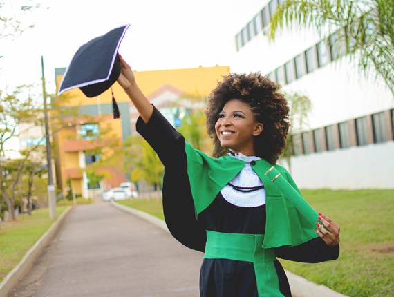 Formatura de  Uma vez na vida. Sempre na memória.