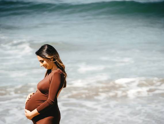 Sessão de Grávida e de Newborn de A chegada da Alice
