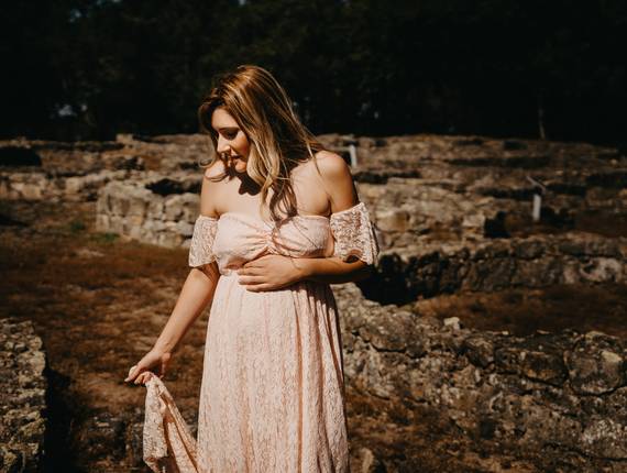 Grávida de A Melhor Espera - Andreia