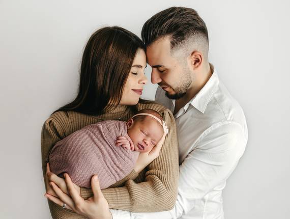 Sessão de Grávida e de Newborn de A mais doce espera... Amélie