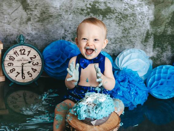 1 aos 12 meses de Smash Cake Gabriel