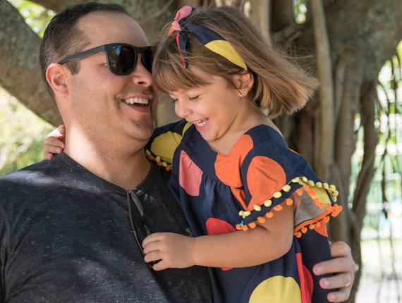 Ensaio em Família de Ensaio de Dia dos Pais - Maya