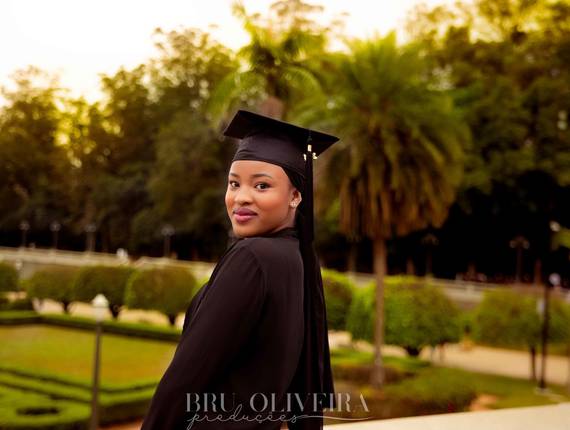 Retratos de Ensaio de formatura da Djenabou