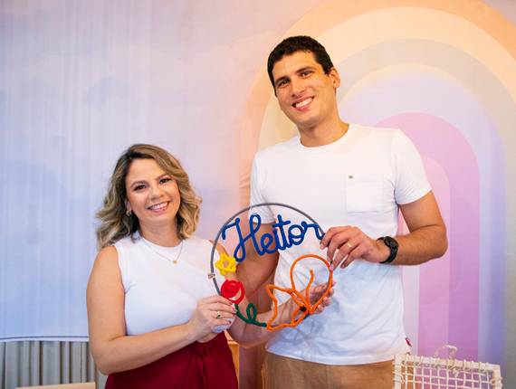 Festas de Chá de Bençãos do Heitor