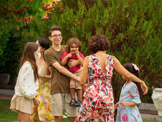 Ensaios de Natal 2021 - Ticiane Santana e família