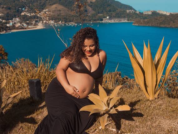 Gestante  de Larissa - Ansiosa pela chegada do Miguel