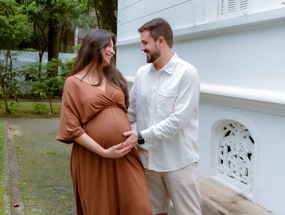 Ensaio Gestante de Á espera do Eduardo