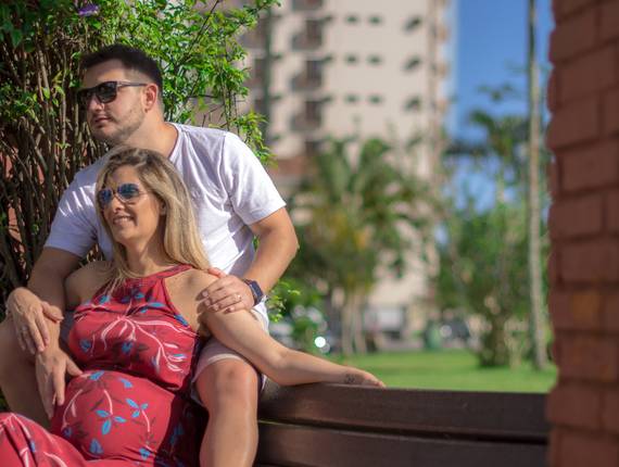 Ensaio Gestante de Gravidinhas - Ensaio Gestante