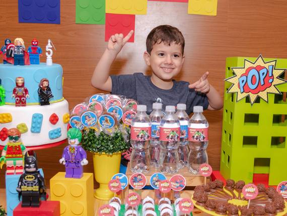 Festa Infantil de Bruce - 5 anos