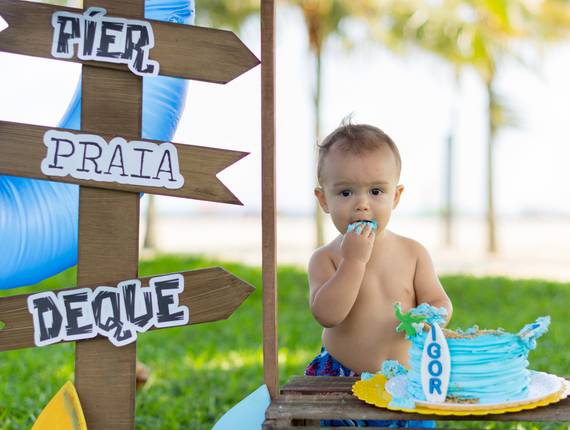 Smash 1 ano de Igor - Smash the Cake