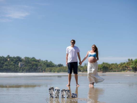 Ensaio Gestante de Esperando Rodrigo