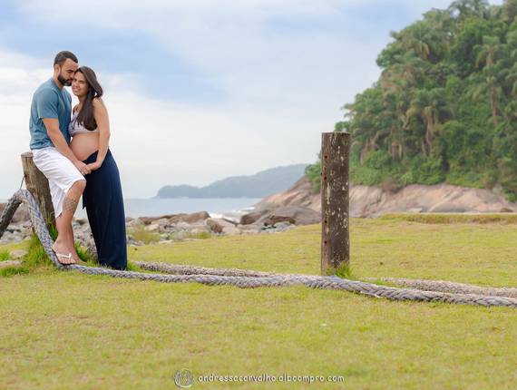 Ensaio Gestante de Esperando Analú