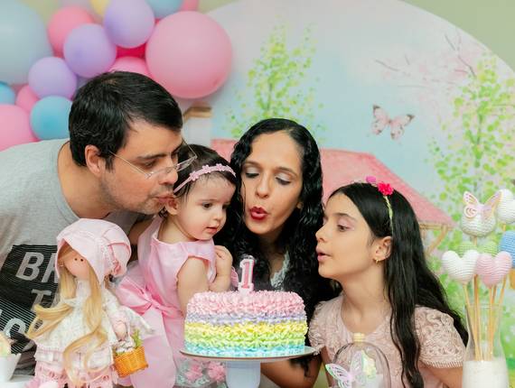 Festa Infantil de GABRIELA | 1 ANINHO | FESTA EM CASA