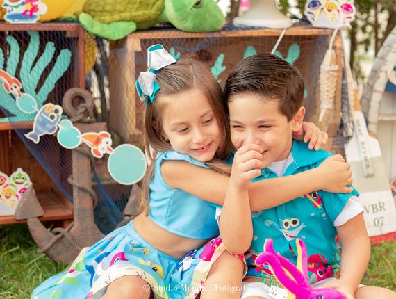 Kids | Família de YASMIN & ENZO | ENSAIO KIDS | BABY SHARK