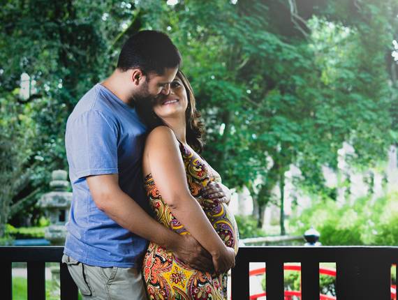 Ensaio Gestante de Aline Fiares