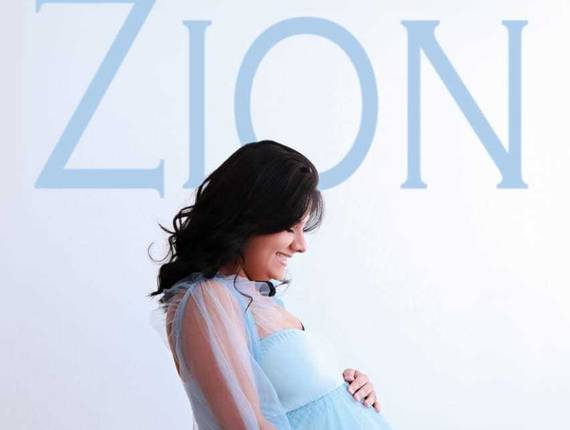 Gestante de A doce espera do Zion
