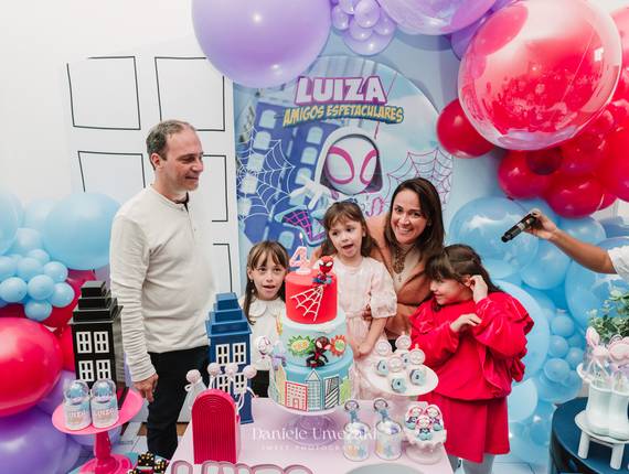 aniversário de Fotografia de aniversário infantil no Pé de Caqui – 4 anos da Luiza