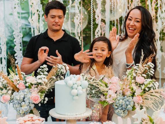 fotografia de aniversário infantil  de Fotografia de Aniversário Infantil em SP | 4 Anos da Giulia – Tema Ariel 